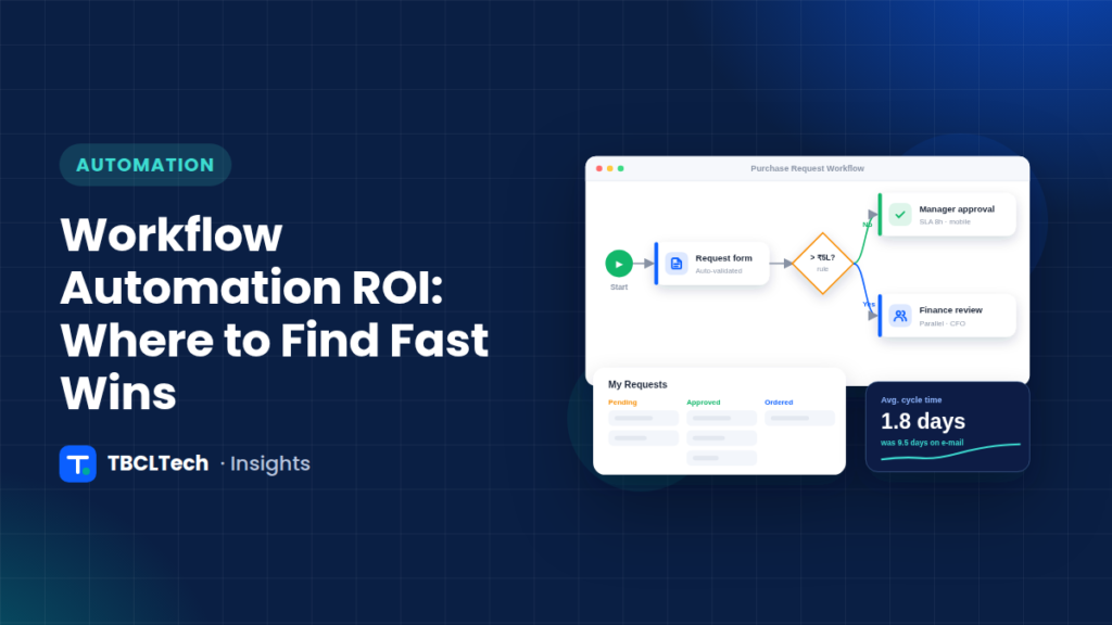 Workflow Automation ROI: Where to Find Fast Wins with Kissflow